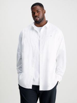 White SHIRTS POLO SHIRTS for Men Calvin Klein