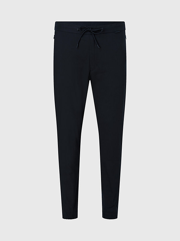 CK BLACK Cropped Tapered Trousers for men CALVIN KLEIN