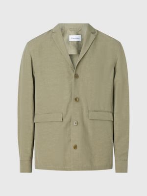 Linen Blend Shirt Blazer Calvin Klein® | K10K111085MSS