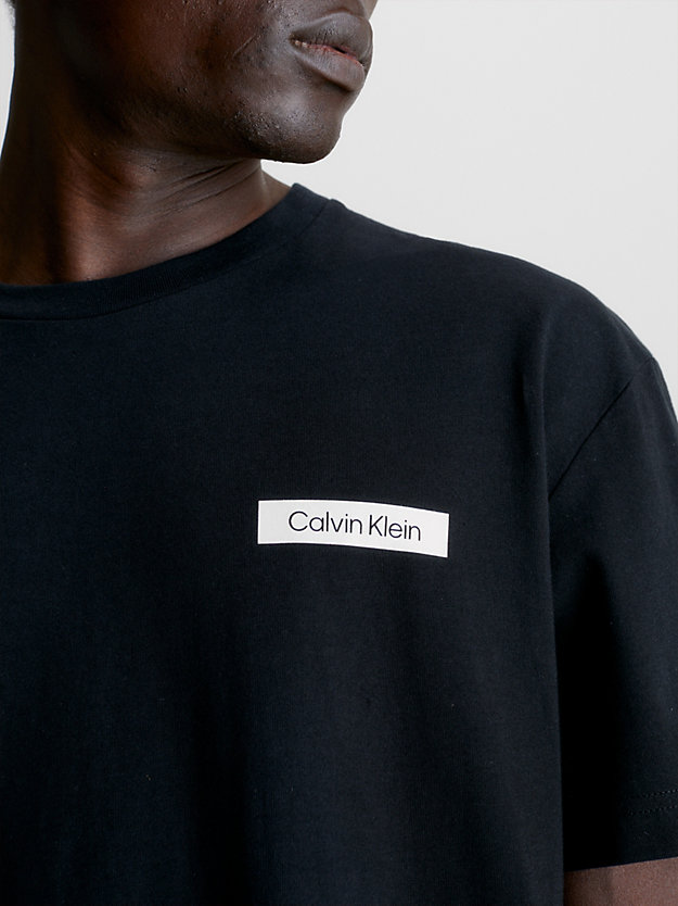 CK BLACK Logo T-shirt for men CALVIN KLEIN