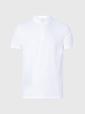 BRIGHT WHITE Henley-T-Shirt für Herren CALVIN KLEIN