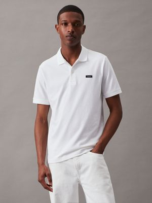 Calvin Klein Men's Solid Regular Fit Shirt (K10K111068YAF_Bright White :  : Clothing & Accessories