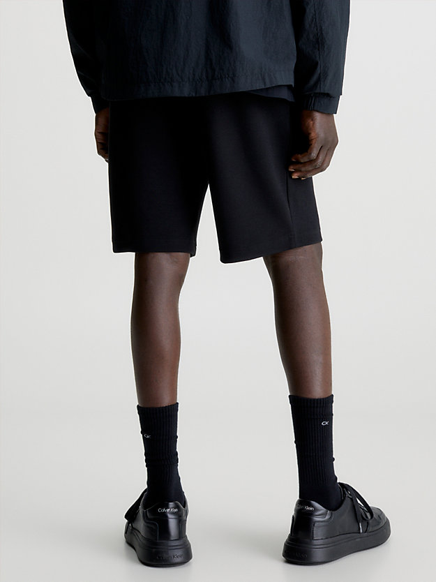 CK BLACK Recycled Polyester Jogger Shorts for men CALVIN KLEIN