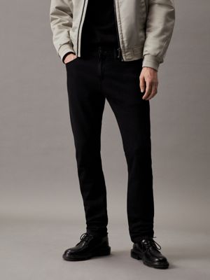 black slim jeans for men calvin klein