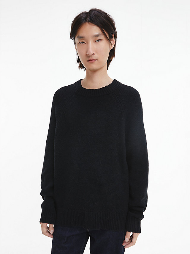 Black Beauty > Unisex Pullover Aus Wollgemisch – CK Standards > undefined unisex - Calvin Klein