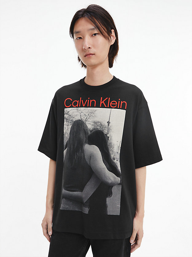 BLACK BEAUTY T-shirt unisexe imprimé - CK Standards for unisex CALVIN KLEIN