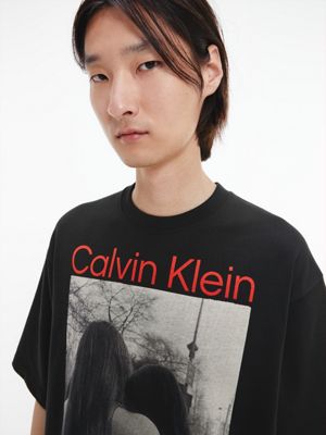 BLACK BEAUTY T-shirt unisexe imprimé - CK Standards for unisex CALVIN KLEIN