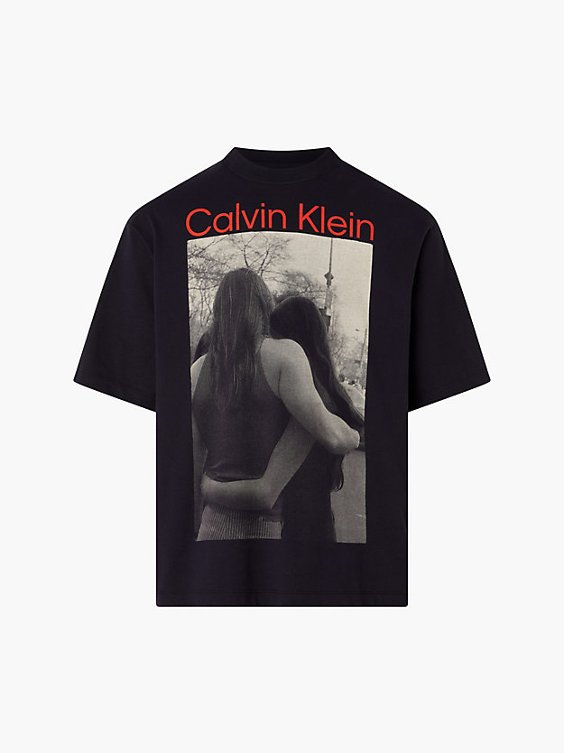 BLACK BEAUTY Unisex Printed T-shirt - CK Standards for unisex CALVIN KLEIN