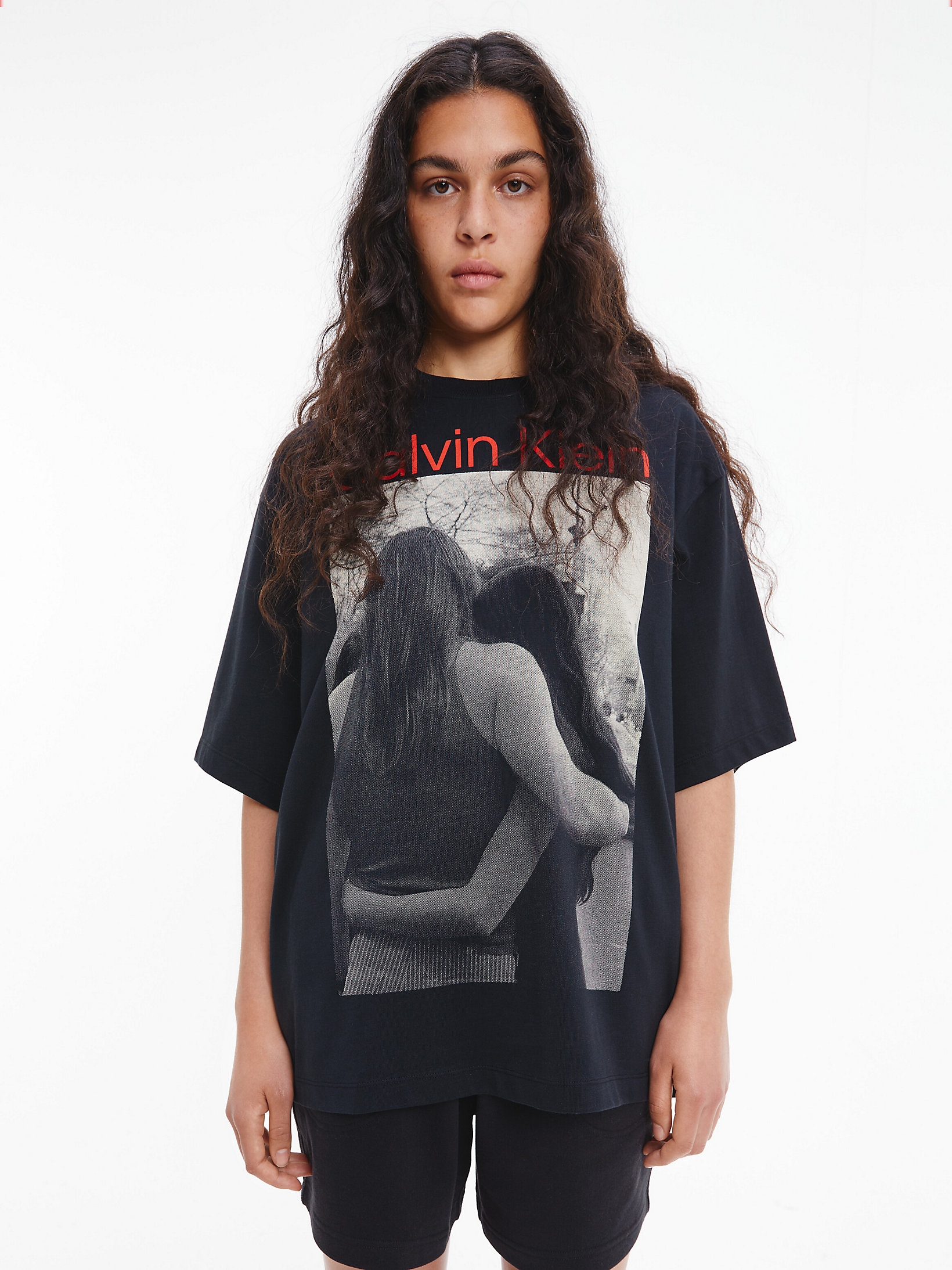 Black Beauty Unisex Printed T-Shirt - CK Standards undefined unisex Calvin Klein