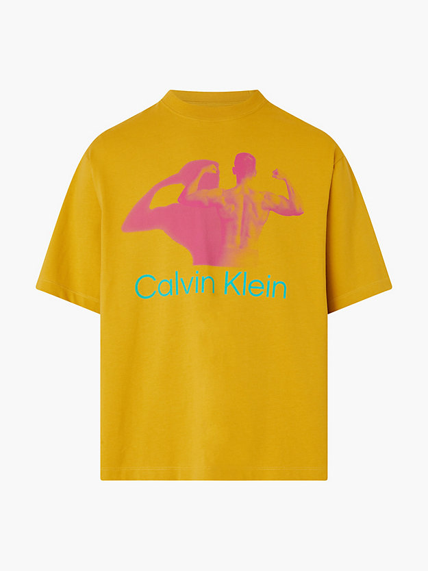 HONEY Unisex Printed T-shirt - CK Standards for unisex CALVIN KLEIN