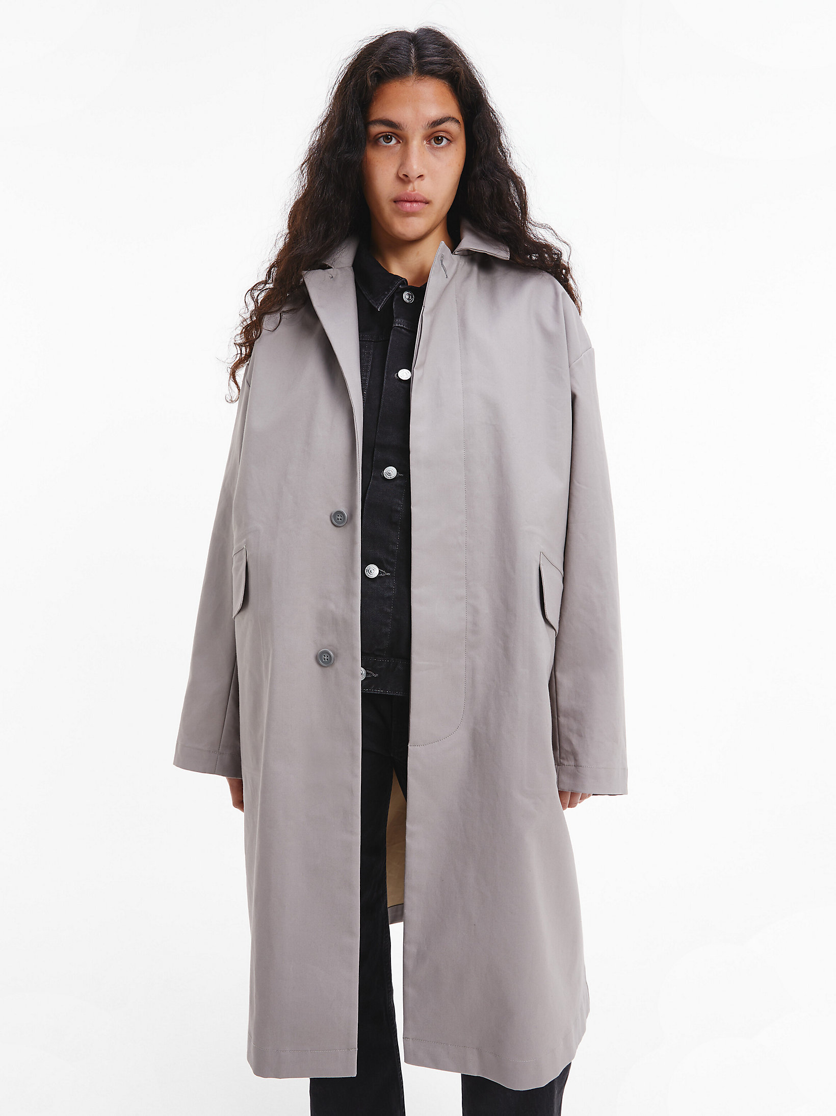 CK Standards Calvin Klein Vêtements Manteaux & Vestes Manteaux Trench-coats Trench-coat unisexe 