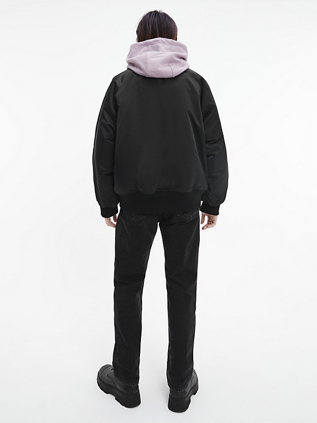 black beauty unisex padded bomber jacket - ck standards for unisex calvin klein