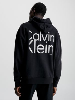 Calvin klein outlet hoodie mens black