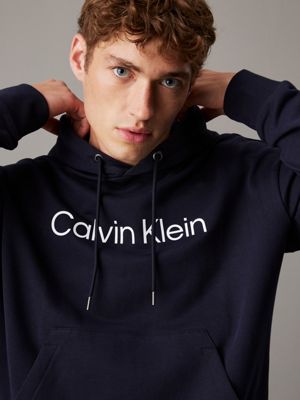 Calvin klein deals navy hoodie