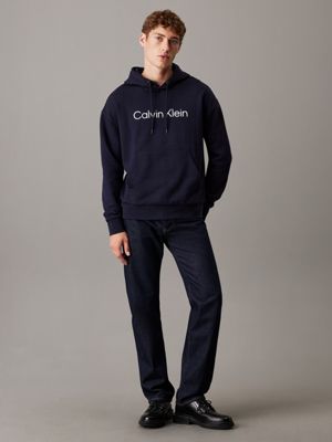 Navy blue deals calvin klein hoodie