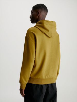 Calvin klein best sale hoodie yellow