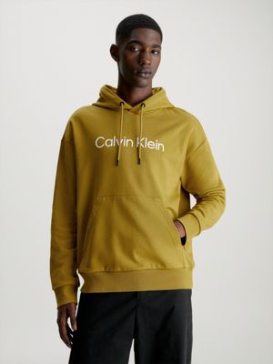 Cotton Terry Logo Hoodie Calvin Klein K10K111345LQY