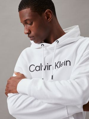 Calvin klein pullover hoodie men's hotsell