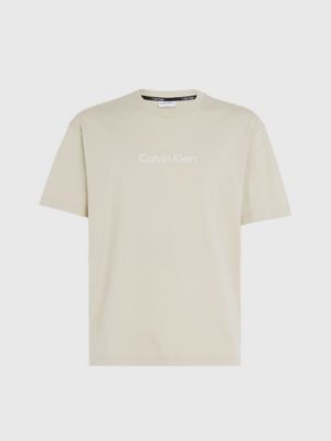 Beige calvin shop klein t shirt