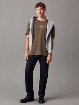 tarmac logo t-shirt for men calvin klein