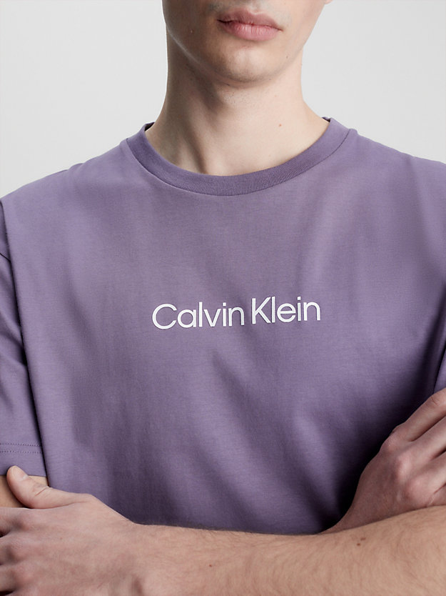 CADET T-shirt en coton bio avec logo for men CALVIN KLEIN