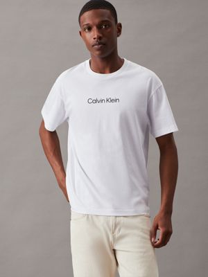 Calvin Cotton J20J222981YAF Badge Plus Klein® Size T-shirt |
