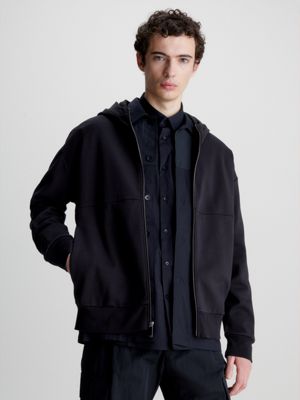 Calvin klein zip discount up hoodie mens