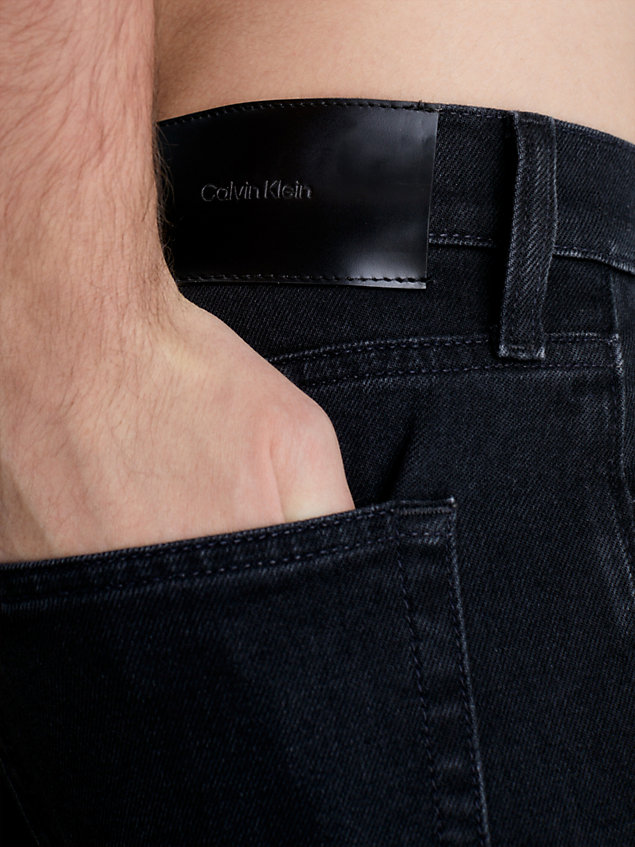 denim jeansy slim dla mężczyźni - calvin klein