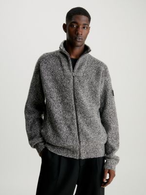 Calvin klein 2024 sweater jacket