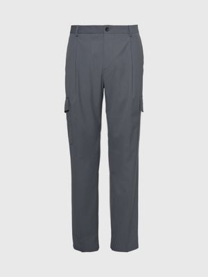 Calvin Klein Gray Cotton Men's Track Pant main image 1