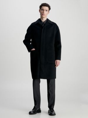 Soft Double Face Wool Coat Calvin Klein® | K10K111601BEH