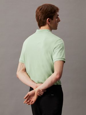 Green polo best sale grey pants