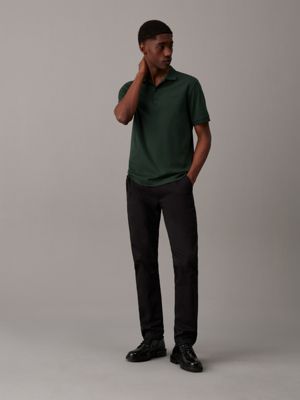 midnight forest slim polo shirt for men calvin klein