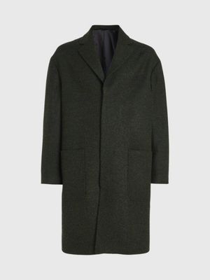 Calvin klein boucle coat sale