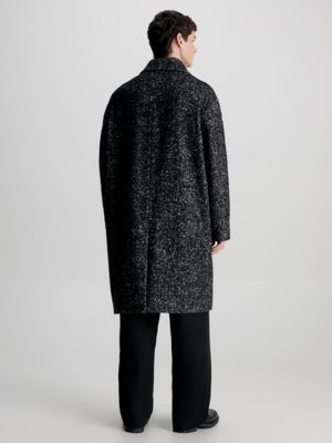 Calvin klein store boucle coat