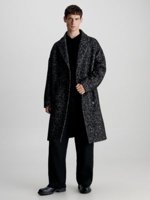 Calvin klein on sale boucle coat