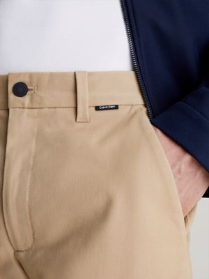 Calvin klein men's khaki 2024 pants