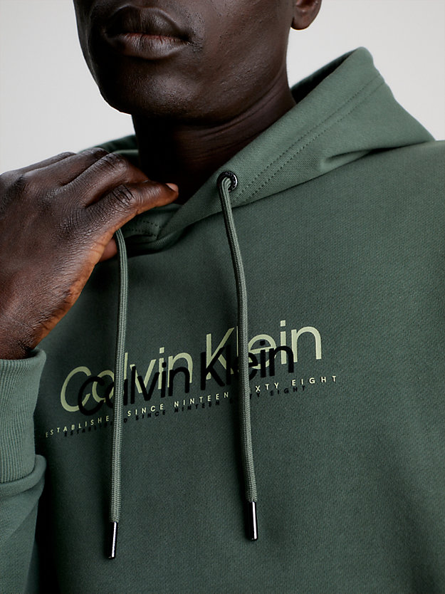 thyme logo hoodie for men calvin klein