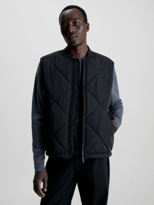 Jumper with nylon/twill chest pocket