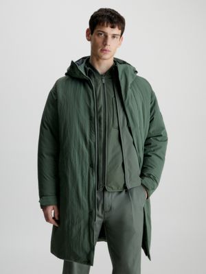 Calvin klein down parka jacket sale