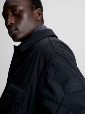 Ck quilted hot sale jacket