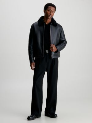 Calvin on sale klein shearling