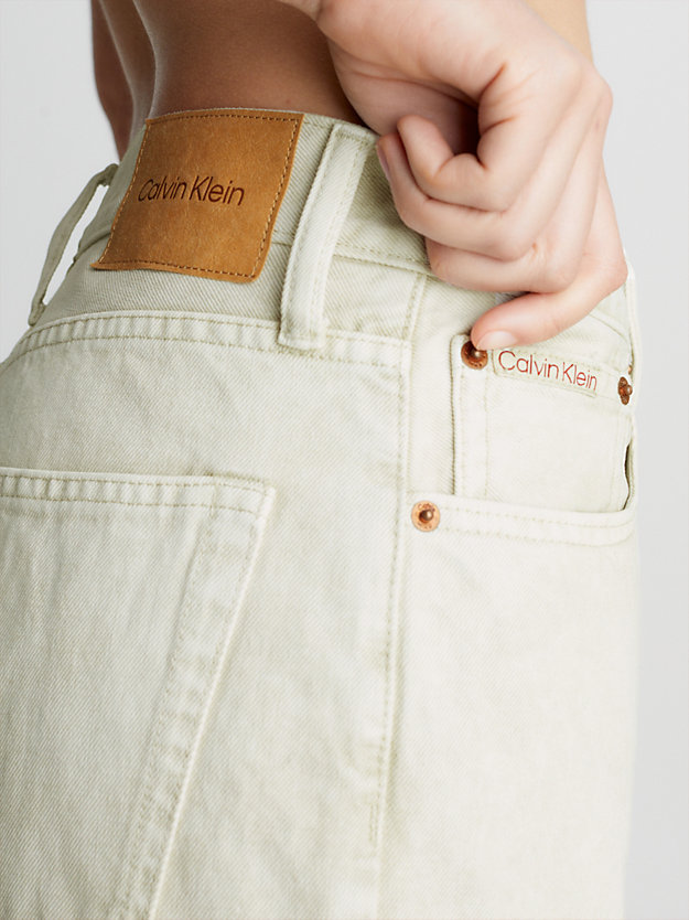 MARBLE UNBLEACHED Unisex Relaxed Jeans – CK Standards für Herren CALVIN KLEIN