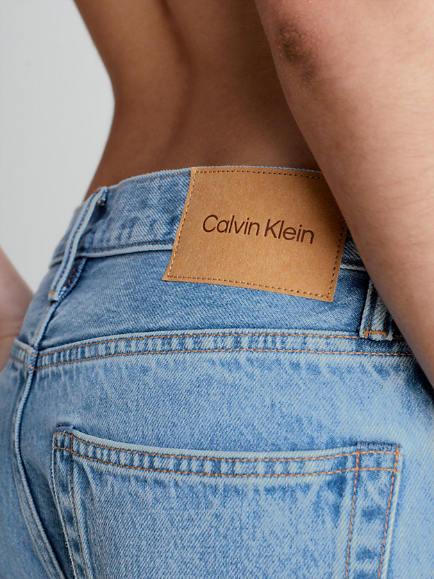 COASTAL BLUE Unisex Relaxed Jeans - CK Standards for men CALVIN KLEIN