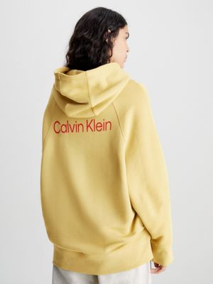 Calvin klein sale hoodie yellow