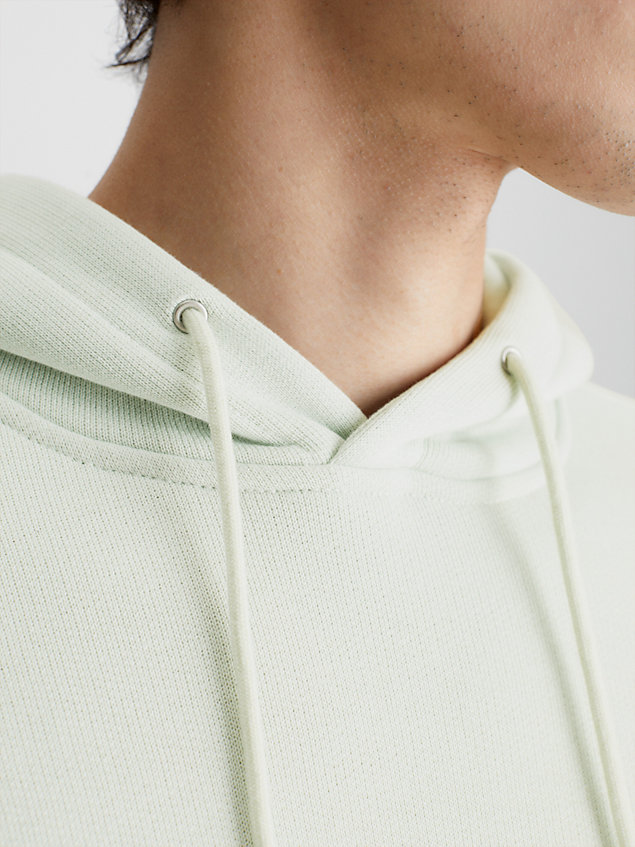 green lässiger unisex-hoodie – ck standards für herren - calvin klein