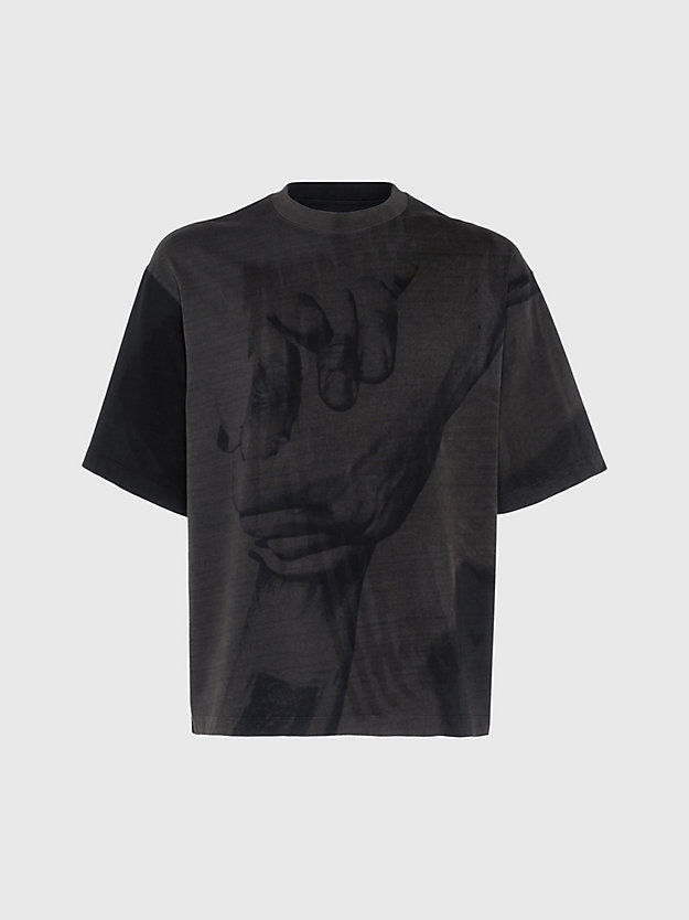 BLACK BEAUTY Unisex Relaxed Printed T-shirt - CK Standards for men CALVIN KLEIN
