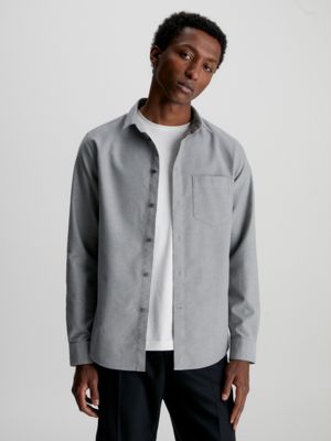 Calvin Klein Black Cotton Men Shirt main image 1