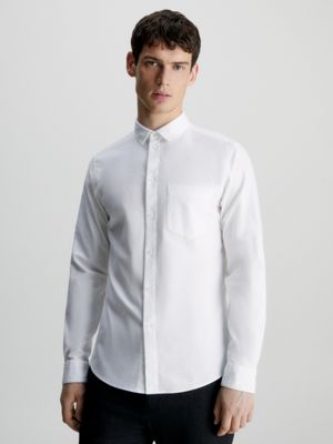 Chemise calvin klein discount blanche