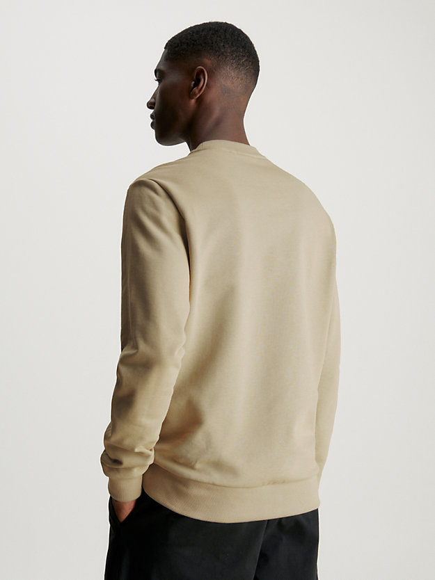Cotton Terry Logo Sweatshirt Calvin Klein® | K10K112252LEB